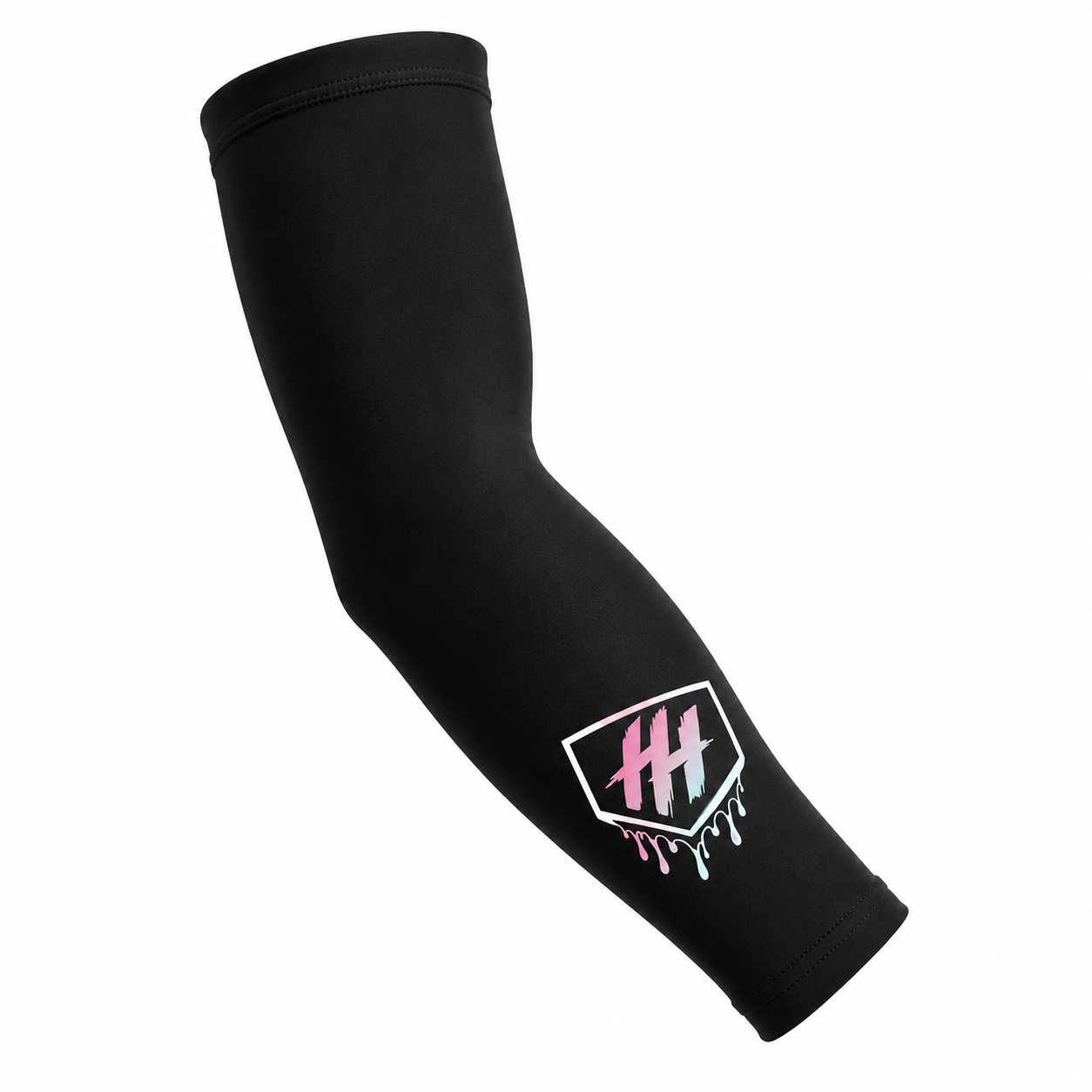 Youth HH Arm Sleeve (Black with Pink/Blue)