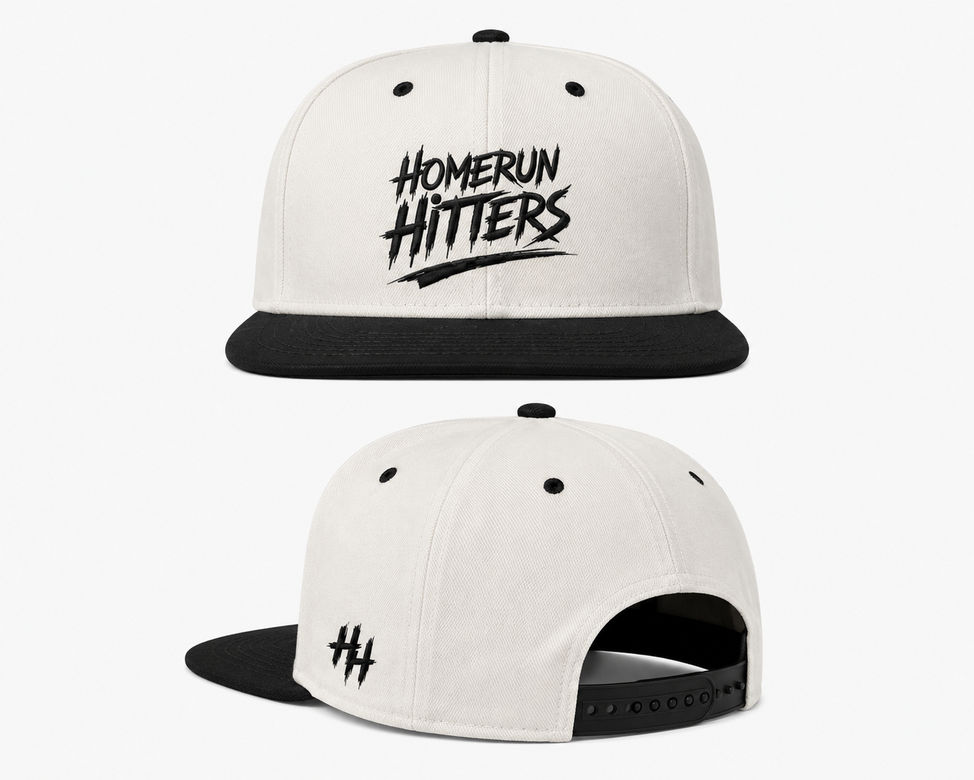 HH OG Snapback (White/Black)