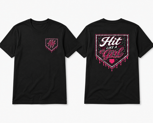 Hit Like A Girl Tee (Youth)