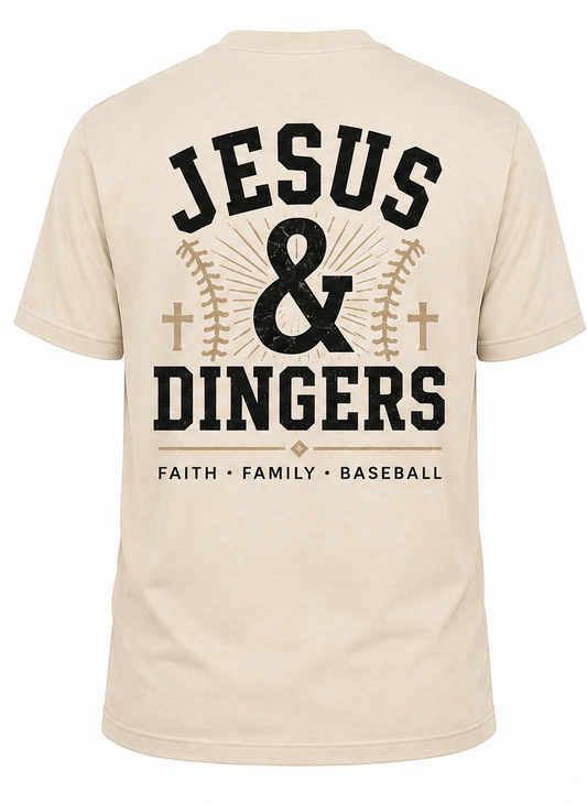 Jesus & Dingers Tee (Adult)