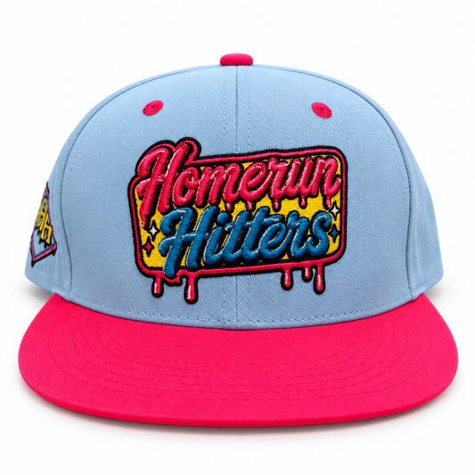 Stay Fresh Snapback (Blue/Pink)